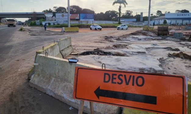 Desvio para saída da avenida Ananin pela BR-316 tem início adiado
